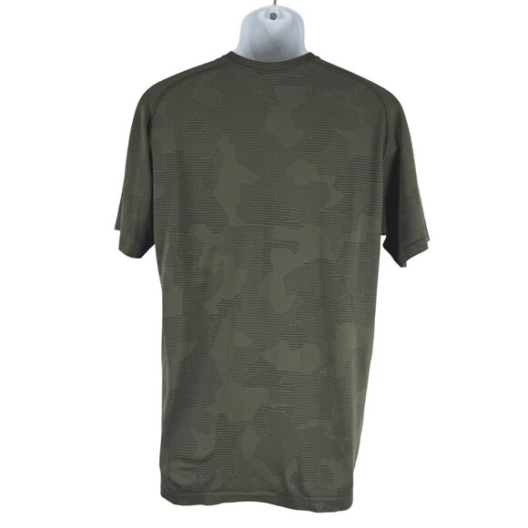 Lululemon Metal Vent Tech Shirt Mens Large Green Camo Short Sleeve TP-3484 - Picture 4 of 6